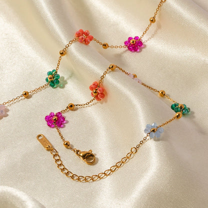 Zinnia Bracelet & Necklace