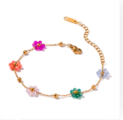 Zinnia Bracelet & Necklace